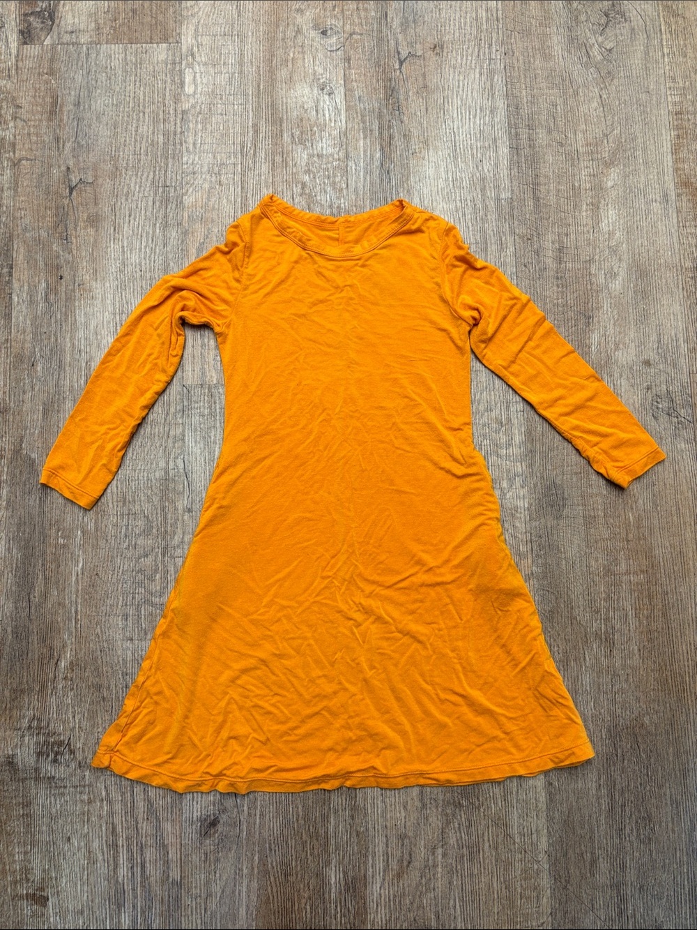 Kickee Pants Orange bamboo dress